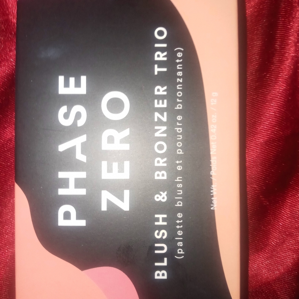 PHASE Zero blush and bronzer Trio